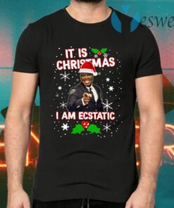 Captain Raymond Holt It Is Christmas I Am Ecstatic T-Shirts