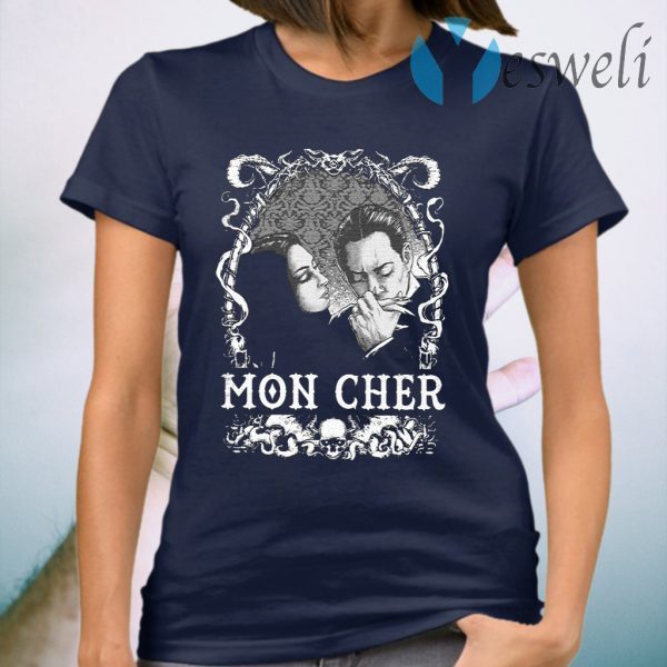 Cara Mia Addams Family Gomez And Morticia T-Shirt
