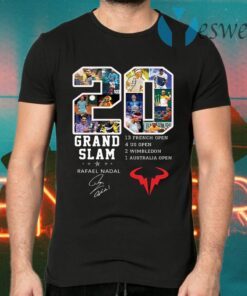 Champion 20 Grand Slam Rafael Nadal signature T-Shirts