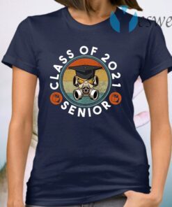 Class Of 2021 Vintage Mask Quarantined Toilet Paper Senior T-Shirt