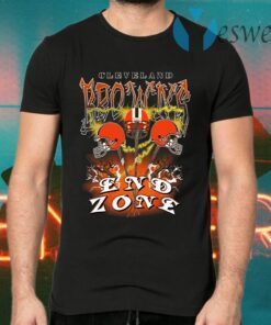 Cleveland Browns End Zone T-Shirts