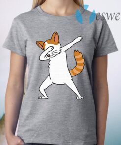 Dabbing Turkish Van Cat Dab Dance Funny Pet Gift T-Shirt