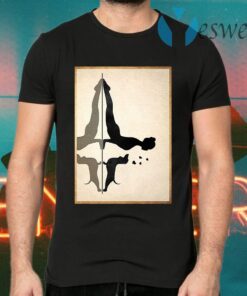 Dachshund and yoga T-Shirts
