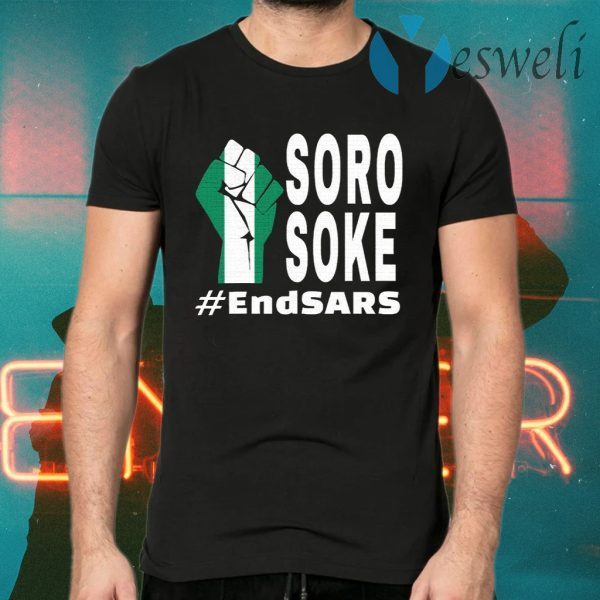 Endsars Soro Soke Police Reform In Nigeria T-Shirts