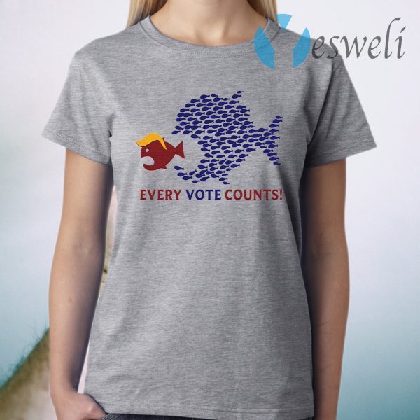 Every Vote Counts Fish T-Shirt