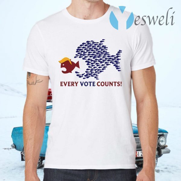 Every Vote Counts Fish T-Shirts