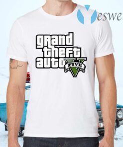 Grand Theft Auto V Logo T-Shirts