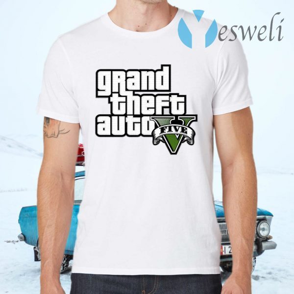 Grand Theft Auto V Logo T-Shirts