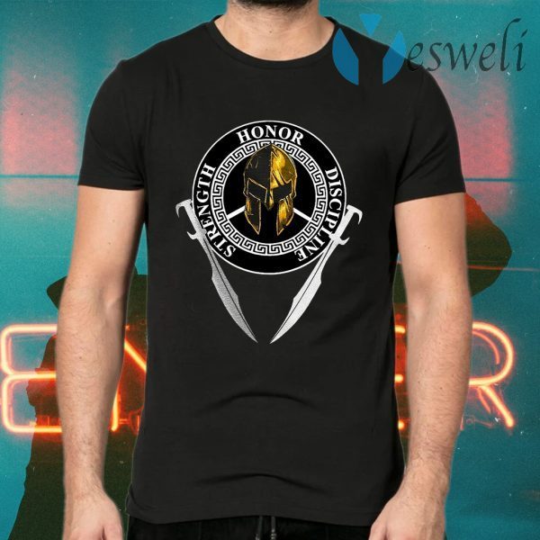 Honor Strength Discipline T-Shirts