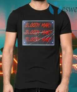 Horrifying Bloody Mary Halloween T-Shirts