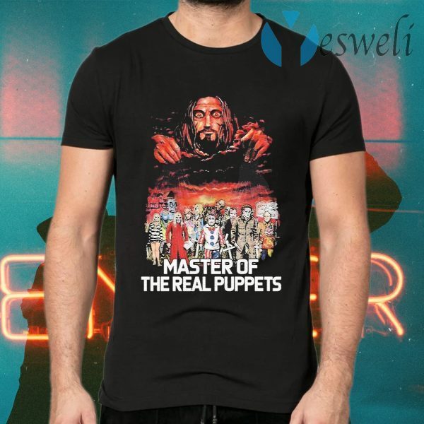 Horror characters Master of the real Puppets T-Shirts