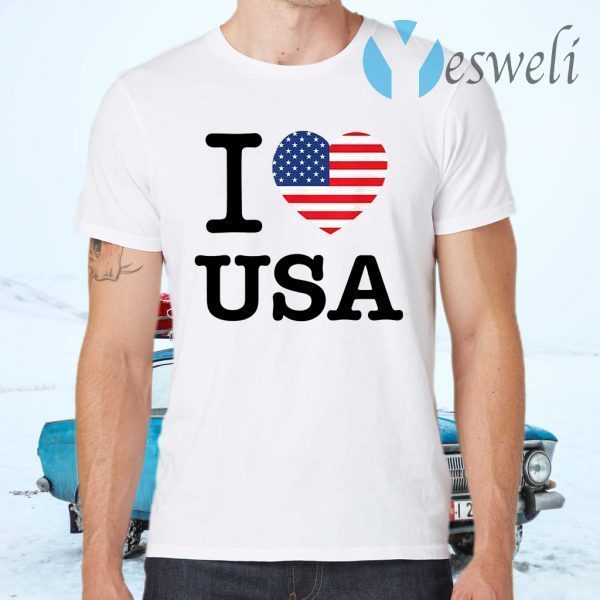 I Love USA T-Shirts