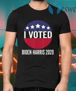 I Voted Biden Harris 2020 T-Shirts