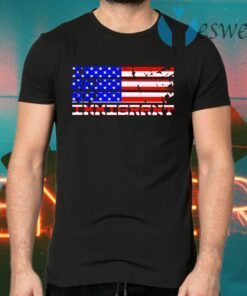 I stand with immigrants American T-Shirts