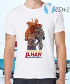 Ilhan Omar Gundam Pilot by Ben Sawyer T-Shirts