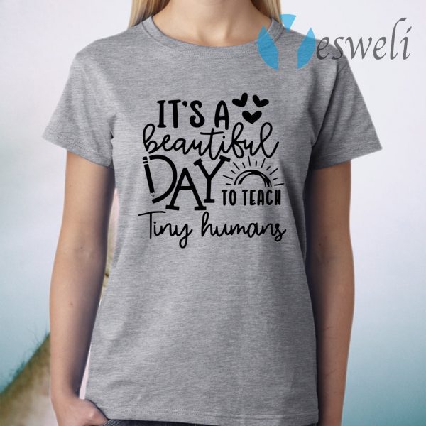 It’s a beautiful day to teach tiny humans T-Shirt