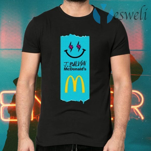 Jbalvin Merch J Balvin x McDonald’s Fries T-Shirts