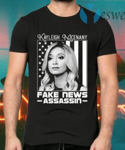 Kayleigh McEnany fake News Assassin American flag T-Shirts
