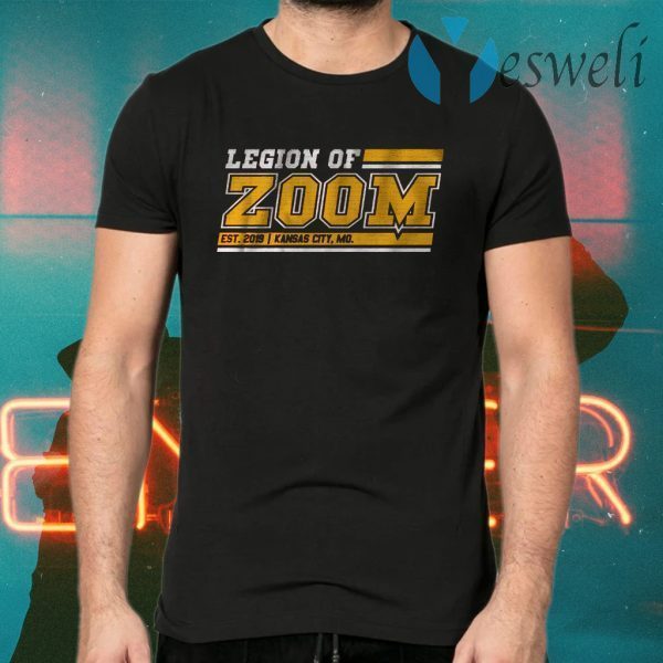 Legion of Zoom Kansas City Chiefs Football T-Shirts
