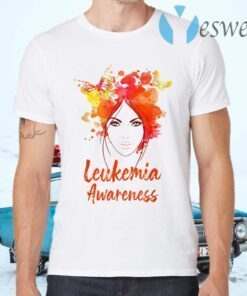 Leukemia Awareness Butterflies T-Shirts