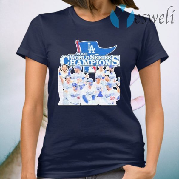 Los Angeles Dodgers 2020 World Series Champions T-Shirt