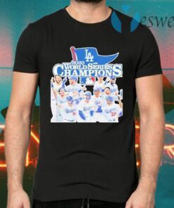 Los Angeles Dodgers 2020 World Series Champions T-Shirts