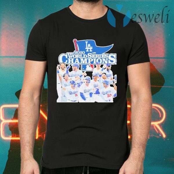 Los Angeles Dodgers 2020 World Series Champions T-Shirts