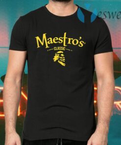 Maestro’s Classic Black Gold Logo T-Shirts