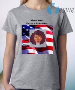 Meet Your Future President Kamala American flag Election T-Shirt