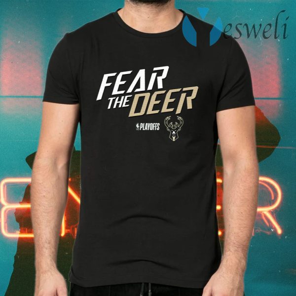 Milwaukee Bucks Fear The Deer T-Shirts