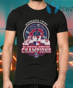 MinnesotaTwinsNlCentral Division Champions 2020 T-Shirts