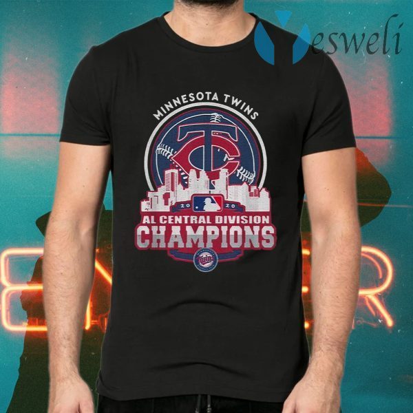 MinnesotaTwinsNlCentral Division Champions 2020 T-Shirts