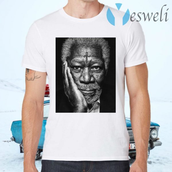 Morgan Freeman Photographed T-Shirts