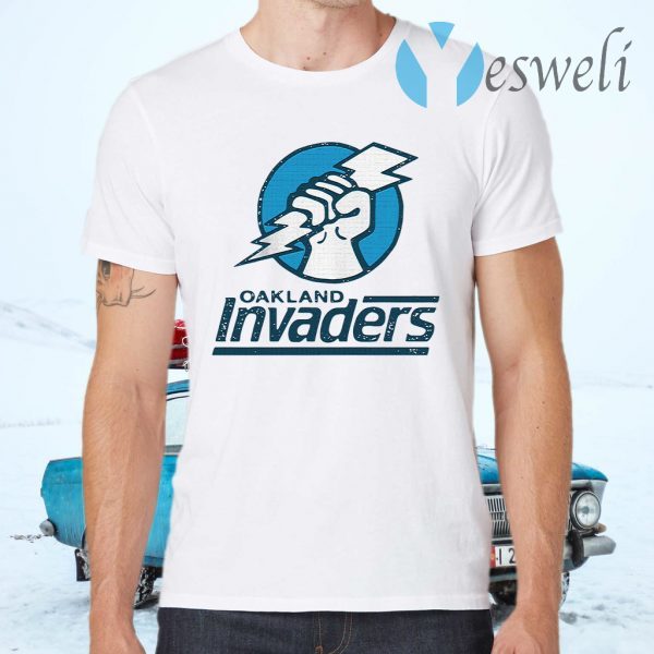 Oakland Invaders football T-Shirts