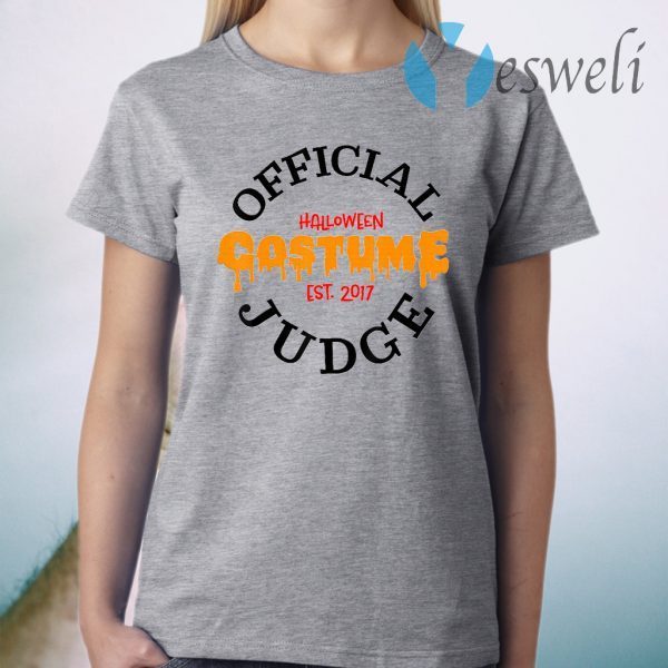 Official Halloween Judge T-Shirt