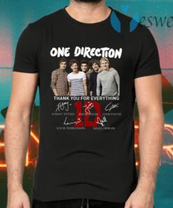 One Direction Thank You For Everything Signature T-Shirts