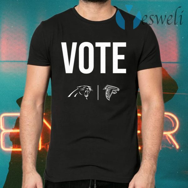 Panthers Falcons Don Rock the Vote T-Shirts