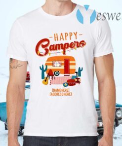 Personalized Happy Campers T-Shirts