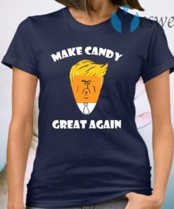 President Trump 2020 Halloween Make Candy Corn Great Again Women T-Shirt