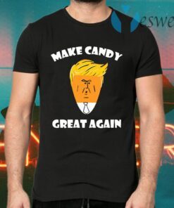 President Trump 2020 Halloween Make Candy Corn Great Again Women T-Shirts