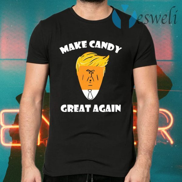 President Trump 2020 Halloween Make Candy Corn Great Again Women T-Shirts