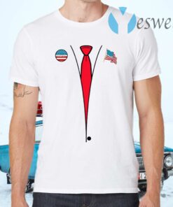 President Trump Halloween Costume Suit And Tie T-Shirts