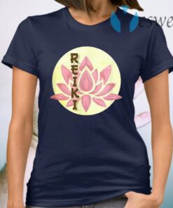 Reiki Pink Lotus Reiki Yoga T-Shirt