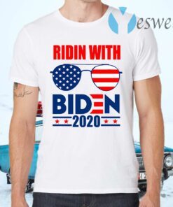 Ridin with biden 2020 T-Shirts