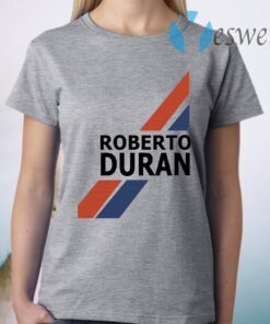 Roberto Duran Retro Shorts White T-Shirt