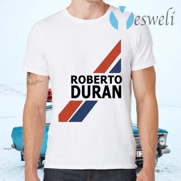 Roberto Duran Retro Shorts White T-Shirts