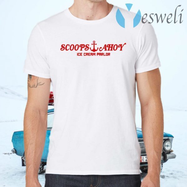 Scoops Ahoy Stranger Things Ice Cream T-Shirts