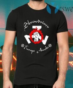 Shane Burley Skrewdriver Europe T-Shirts