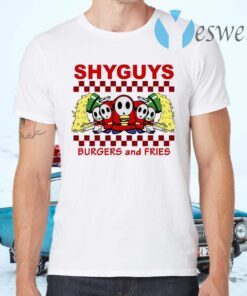 Shyguys Burgers and Fries T-Shirts