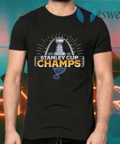 St. Louis Blues 2019 Stanley Cup Champions Parade Celebration Ladies Women T-Shirts